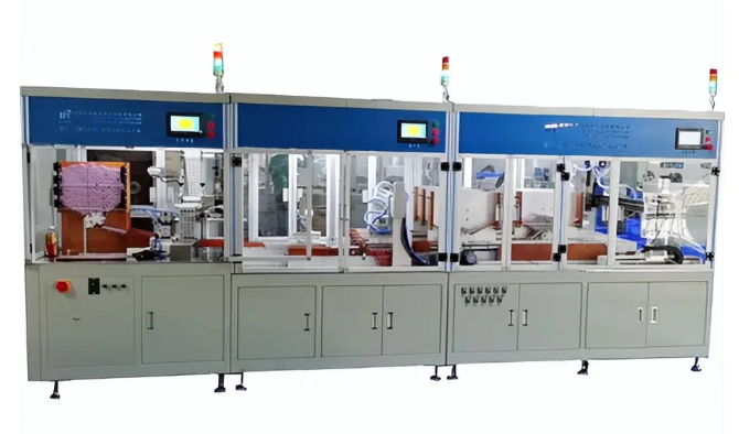 18650圓柱電池自動面墊機